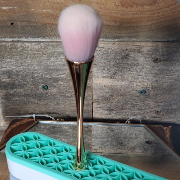Large Professional Powder Brush - Rose Gold & Pink - Picture 4 of 5
